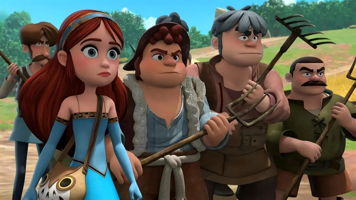 Robin des Bois, malice à Sherwood S03E31 Le feu aux poudres