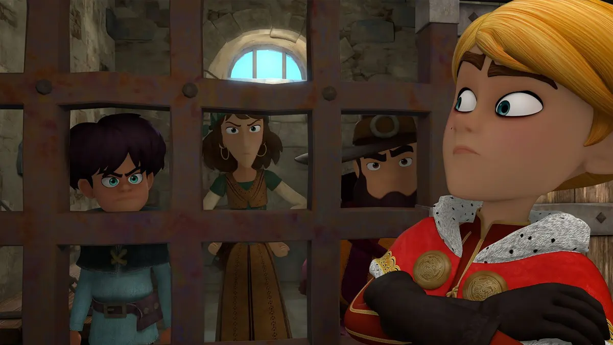 Robin des Bois, malice à Sherwood S03E13 Le trio diabolique