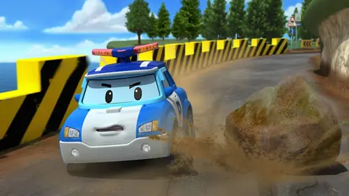 Robocar Poli, à la rescousse de Vroum Ville S02E18 L'orage