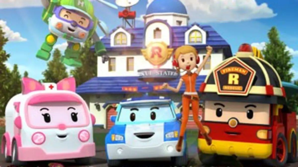 Robocar Poli, à la rescousse de Vroum Ville S02E26 Continuons tous en coeur