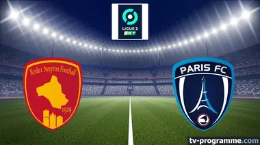 Rodez / Paris FC Football Ligue 2 BKT 2023/2024