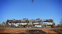 Routiers de l'Outback Perdus dans le désert