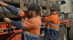 Routiers de l'Outback Le salaire de la peur