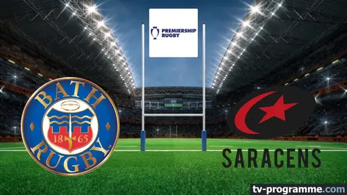 Bath / Saracens Rugby Championnat d'Angleterre Premiership 2024-2025