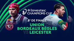Bordeaux-Bègles / Leicester Tigers  Rugby Champions Cup 2025-2026