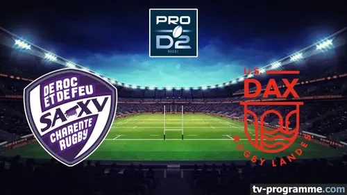 Soyaux-Angoulême / Dax Rugby Pro D2 2024-2025