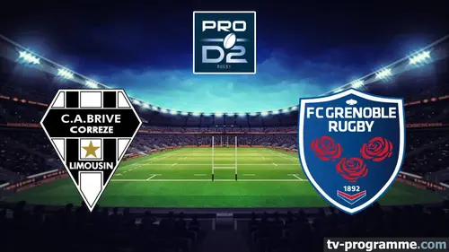 Brive / Grenoble Rugby Pro D2 2024-2025