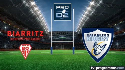 Biarritz / Colomiers Rugby Pro D2 2024-2025