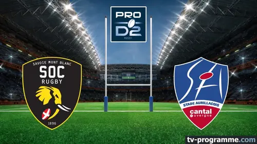 Chambéry / Aurillac Rugby Pro D2 2024-2025
