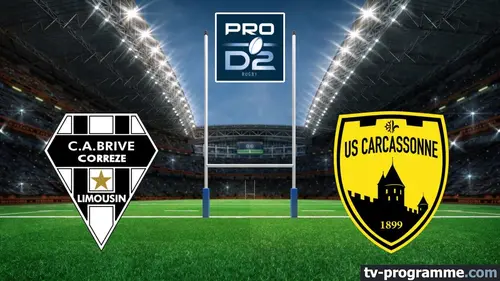Brive / Carcassonne Rugby Pro D2 2025-2026