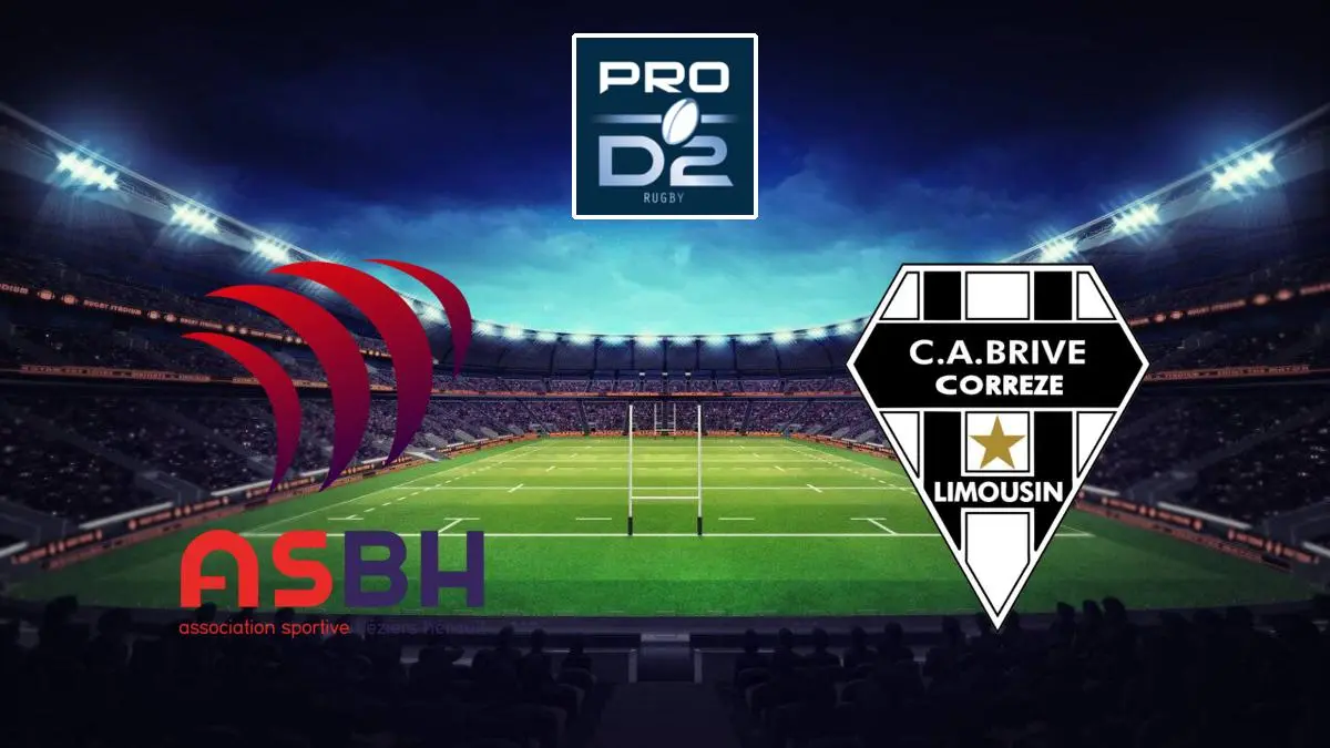 Béziers / Brive Rugby Pro D2 2025-2026