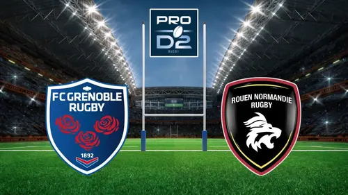 Grenoble / Rouen Rugby Pro D2 2023/2024