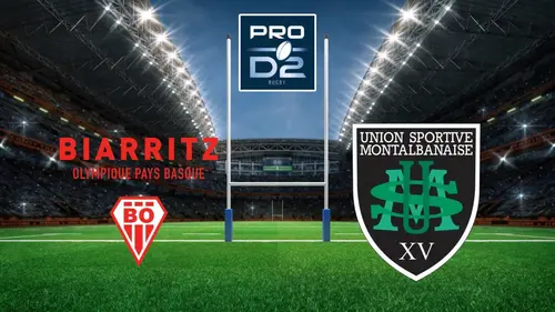 Biarritz / Montauban Rugby Pro D2 2024-2025