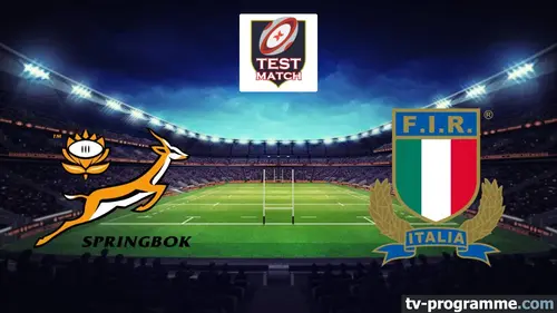 Afrique du Sud / Italie Rugby Test-match 2025