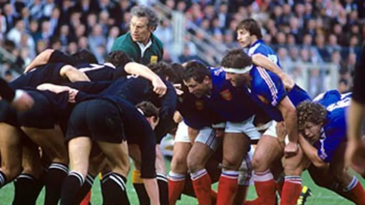 Rugby Test match 1986