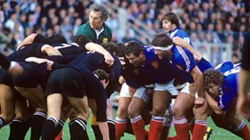Rugby Test match 1986