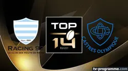 Racing 92 / Castres  Rugby Top 14 2024-2025