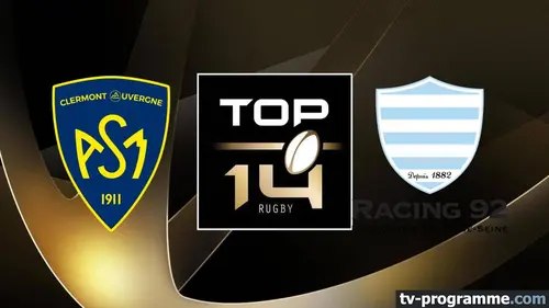 Clermont / Racing 92 Rugby Top 14 2024-2025