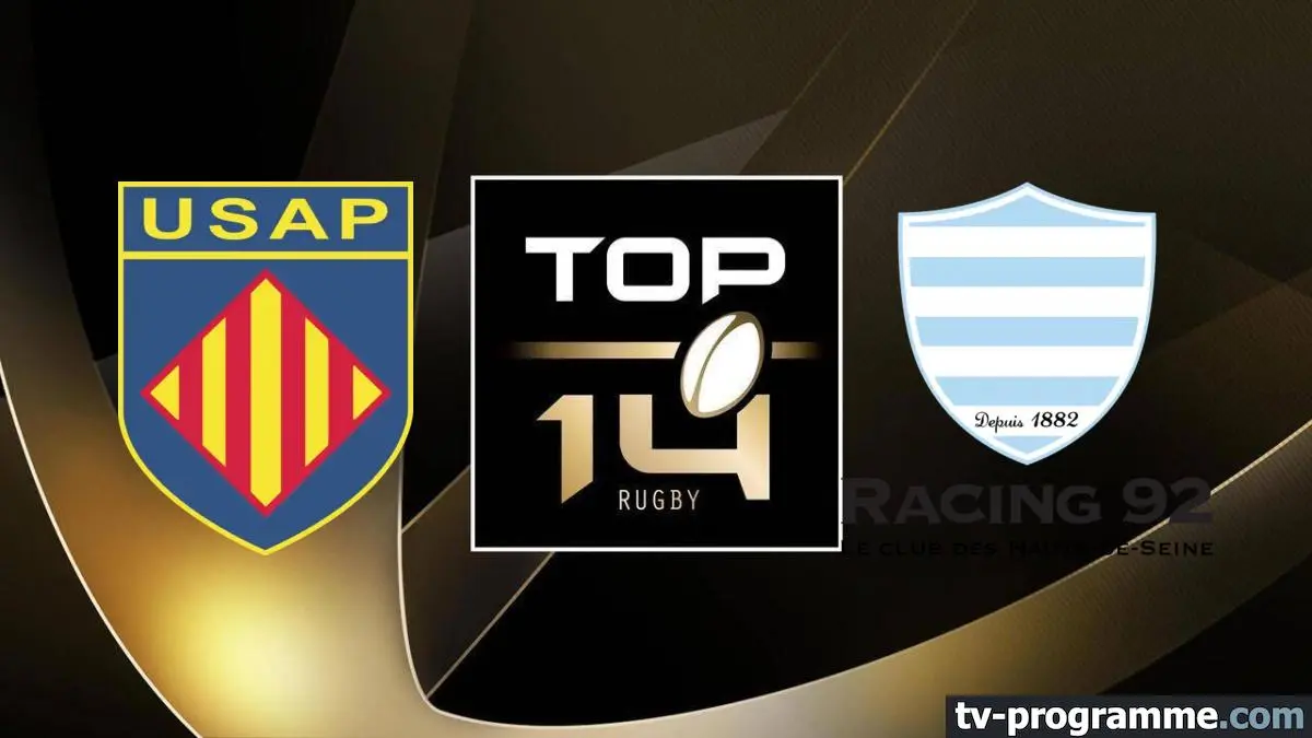 Perpignan / Racing 92 Rugby Top 14 2024-2025