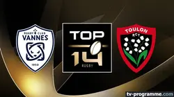 Vannes / Toulon Rugby Top 14 2024-2025
