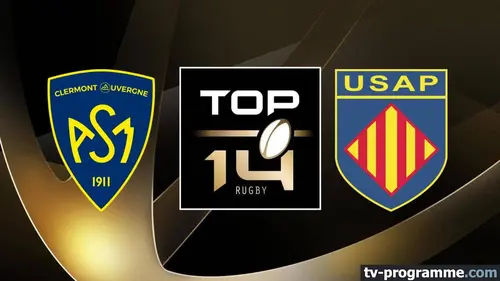 Clermont / Perpignan Rugby Top 14 2024-2025