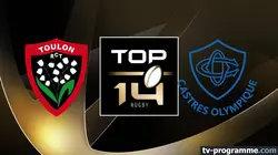 Sur Canal+ à 21h05 : Toulon / Castres