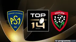 Clermont / Toulon Rugby Top 14 2024-2025
