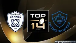 Vannes / Castres  Rugby Top 14 2024-2025