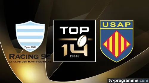 Racing 92 / Perpignan Rugby Top 14 2024-2025