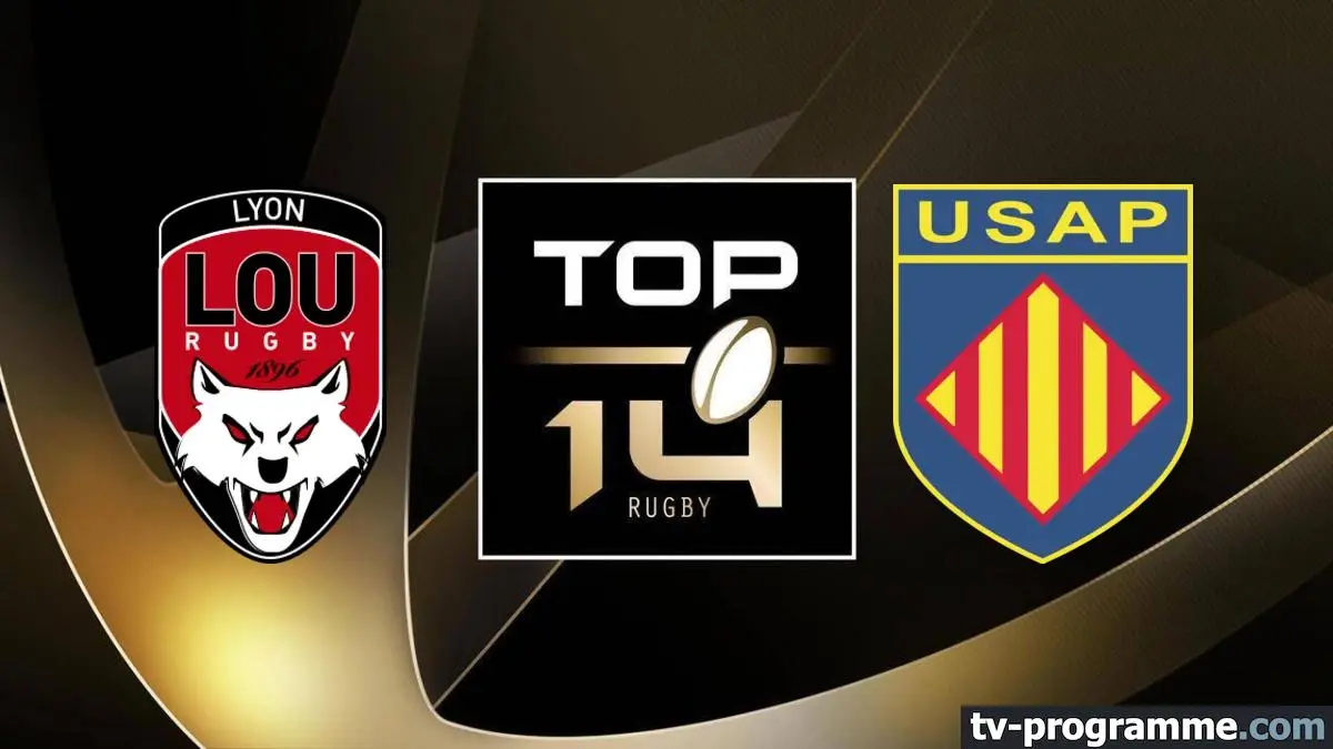 Lyon / Perpignan Rugby Top 14 2024-2025