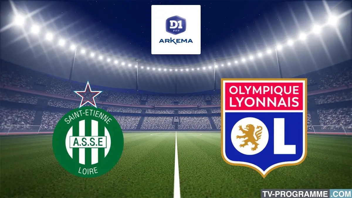 Saint-Etienne / Lyon Football D1 Arkema 2023/2024