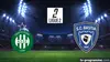 Saint-Etienne / SC Bastia Football Ligue 2 BKT 2025-2026