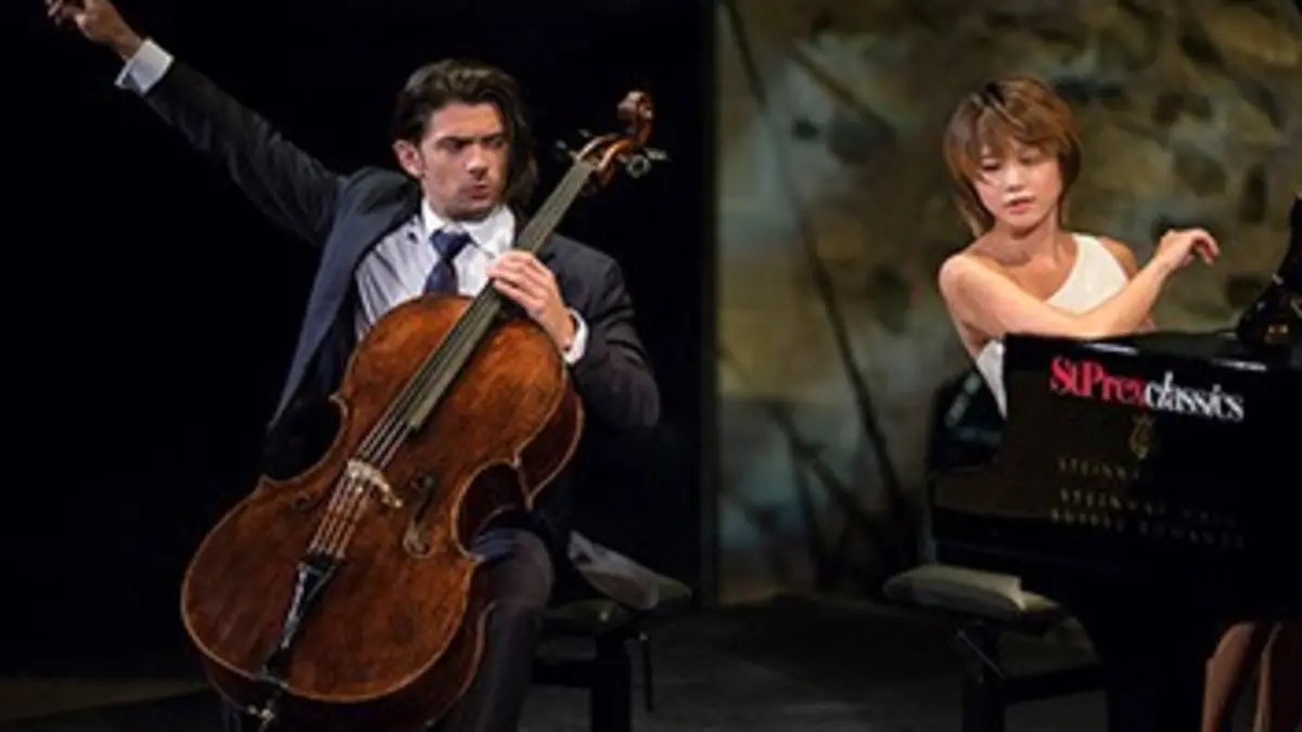 Saint-Prex 2013 Yaju Wang et Gautier Capuçon jouent Brahms et Rachmaninov