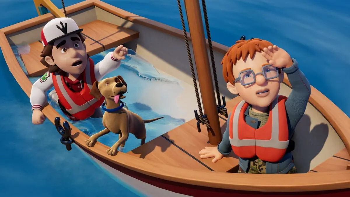 Sam le pompier S08E10 Le club de voile