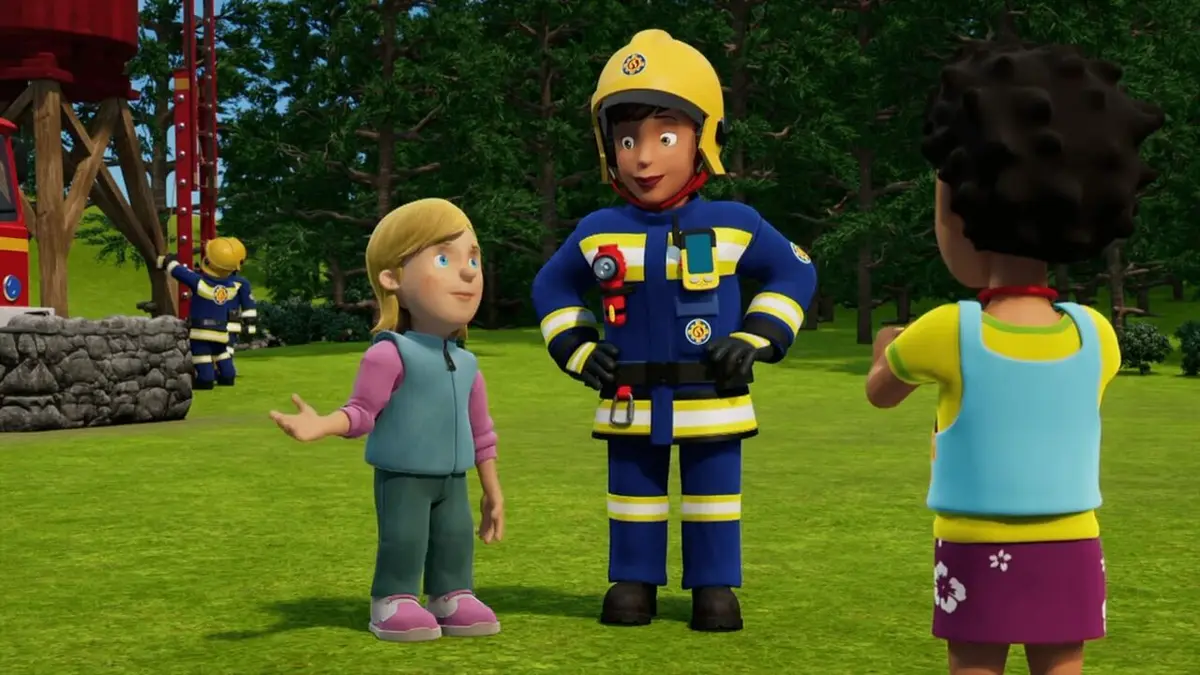 Sam le pompier S08E12 En avant l'équipe des baroudeurs