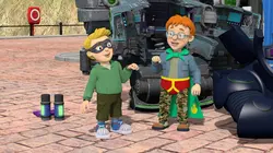 Sam le pompier & le mystérieux Super-Héros