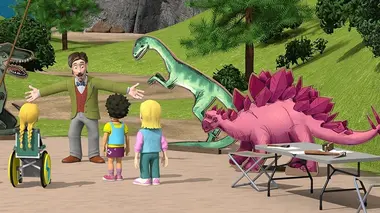 Sam le pompier S06E09 L'ile des dinosaures