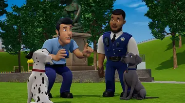 Sam le pompier S07E06 Equipe canine
