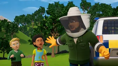 Sam le pompier S08E01 Le grand projet de sauvegarde des abeilles