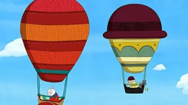 La course de ballons