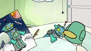 Couac et son robot