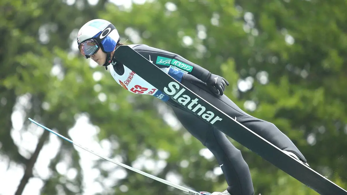 Saut à ski Grand Prix d'été à Courchevel 2022