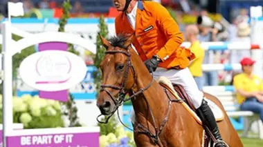 Saut d'obstacles. Finale individuelle Equitation Championnats d'Europe 2015