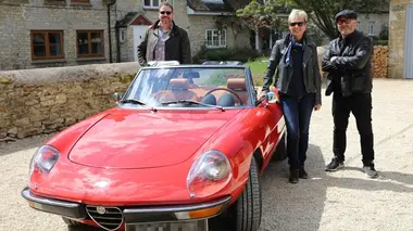 Alfa Spider et Renault Alpine