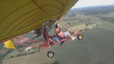 Engin volant étonnant