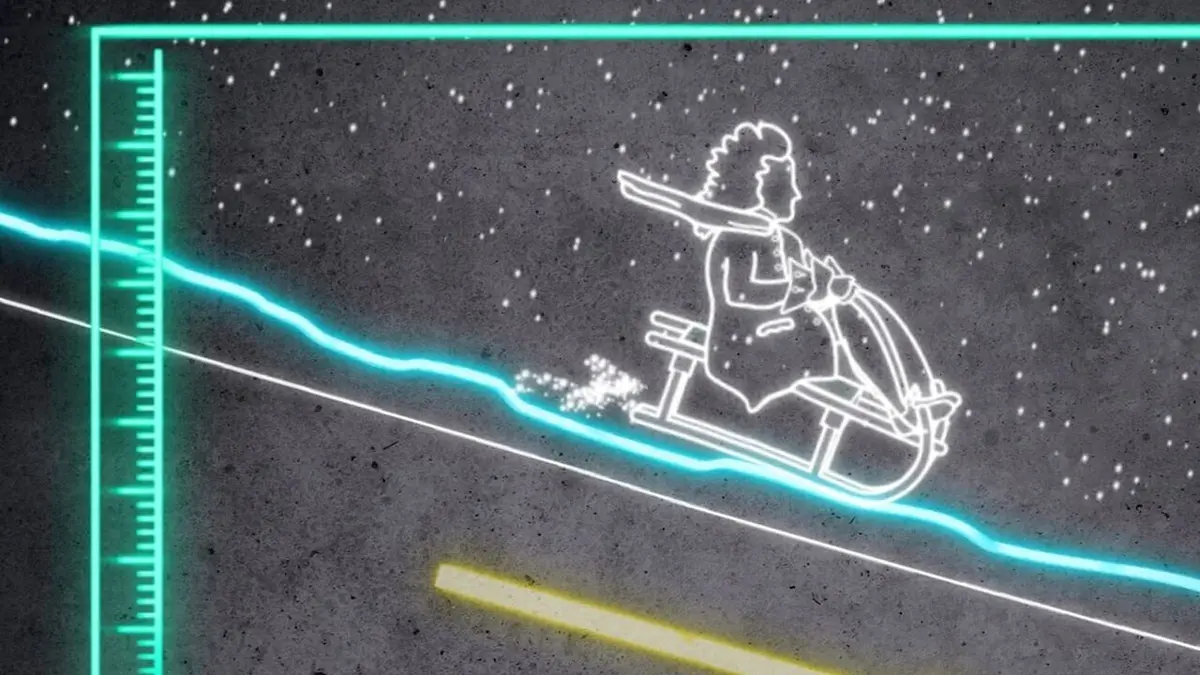 Science of Stupid Biking Downhill and Balancing on Balls