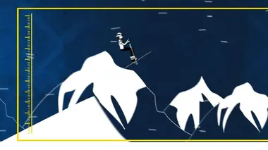 Figures à ski, grue et conduite sur l'eau