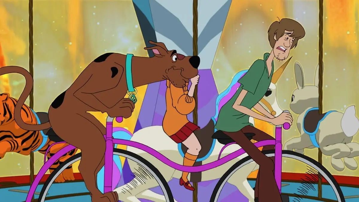 Scooby-Doo et compagnie S01E23 Le manège à voyager dans le temps