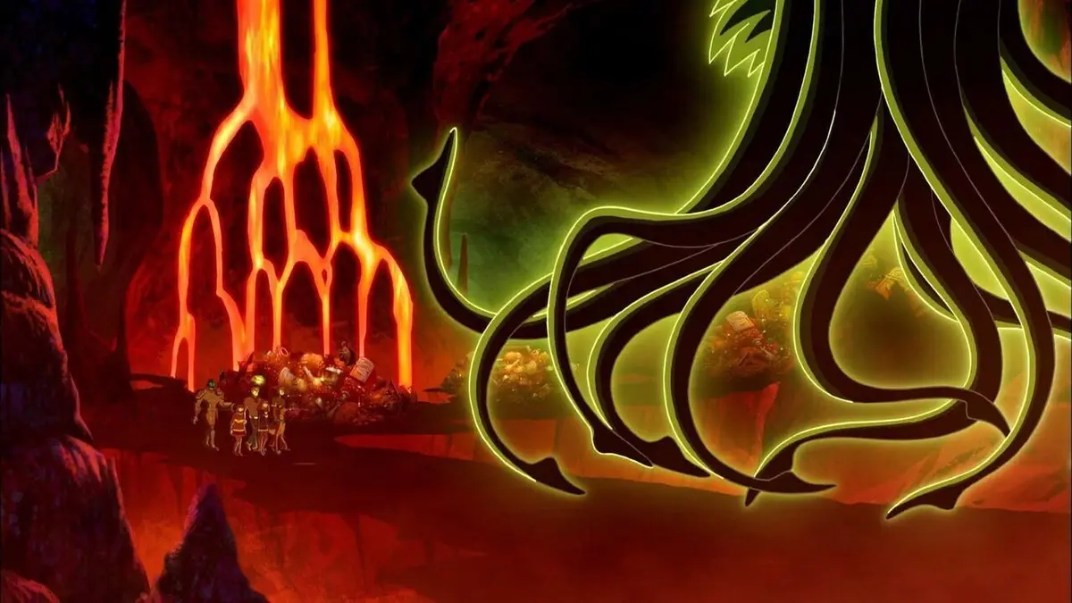 Visuel de Scooby-Doo, Mystères Associés S01E02 Les Crocomonstres