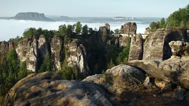 Le pont de la Bastei, la nature rêvée